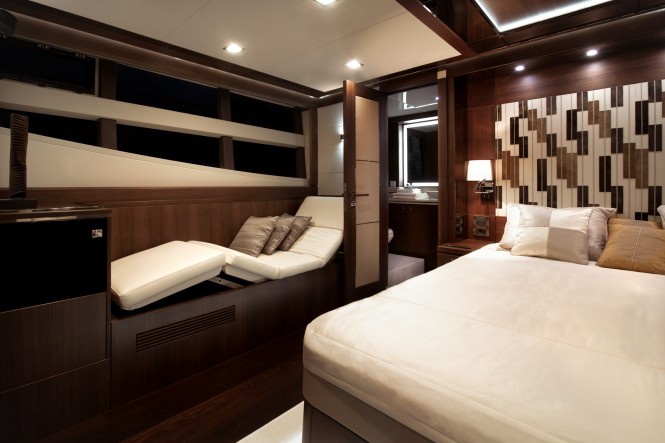 Galeon 780 Crystal yacht - Owners cabin Galeon 780 Crystal yacht - Owners cabin