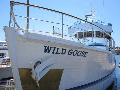 John Wayne's superyacht Wild Goose enters the National Register of Historic Places.