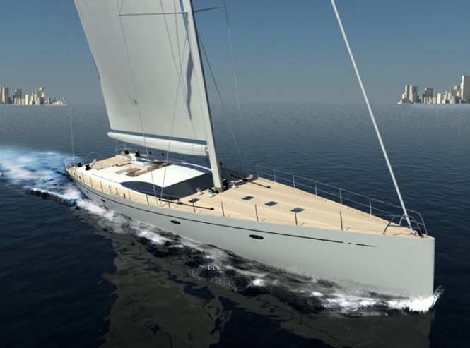 Nedship 101 Sailing Yacht by Andre Hoek Design