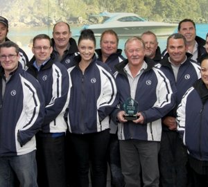 R Marine New Zealand receive Riviera's Dealership of the Year award
