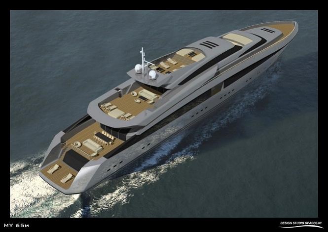 Rossi Navi 65m Superyacht by Design Studio Spadolini