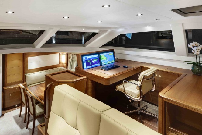 Sailing yacht Antares III -  Nav Station