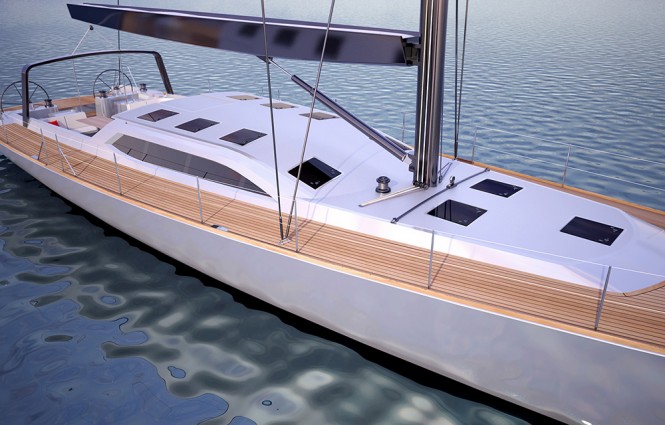 Sailing yacht Sleighride to be refitted to an Adam Voorhees Design - Side View