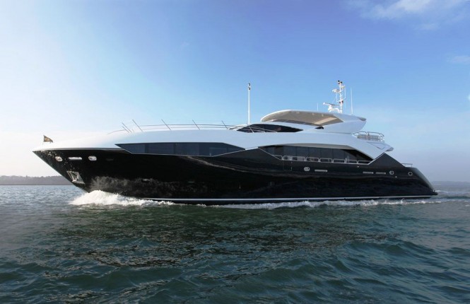 Second Predator 115 motor yacht Never Say Never delivered by Sunseeker - Credit Sunseeker Yachts