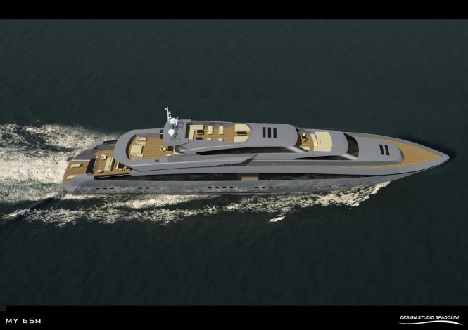 Stunning 65m motor yacht by Design Studio Spadolini for Rossi Navi