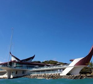 The America’s Cup will be on display during the Audi Hamilton Island Race Week at regatta headquarters, Hamilton Island Yacht Club - Photo Credit Andrea Francolini  Audi ©