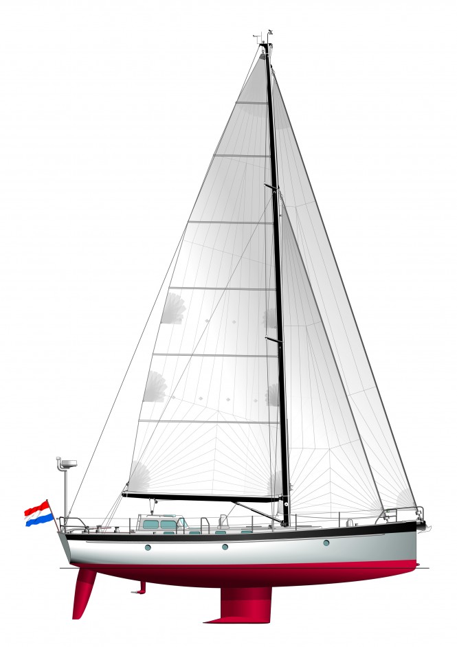 The Bestevaer 45ST Voyager sailing yacht