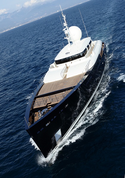 The Picchiotti Vitruvius 55 motor yacht Galileo G by Picchiotti – Photo Credit Giuliano Sargentini courtesy of Perini Navi 