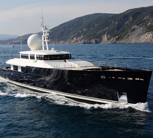 Recently launched Picchiotti Vitruvius 55 motor yacht Galileo G by Perini Navi Group at Sea Trials