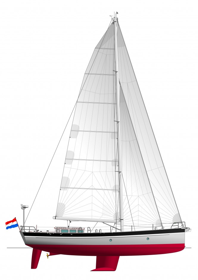The new Bestevaer 55ST "Pilgrim" sailing yacht