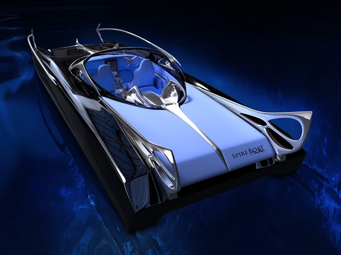 Thierry Mugler Studio designs new Spire Boat  