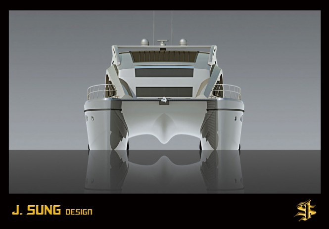  J.SUNG C69 catamaran by J .SUNG Design studio