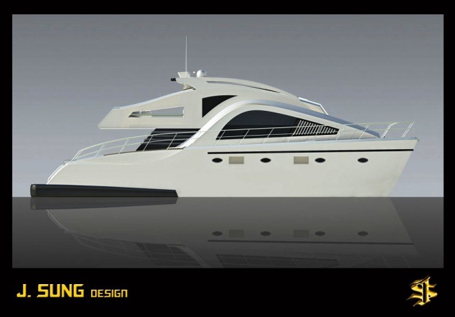 21m J.SUNG C69 power catamaran motor yacht by J .SUNG Design studio  