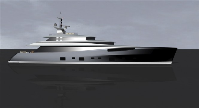 45m Motor Yacht 379 by Dubois Naval Architects