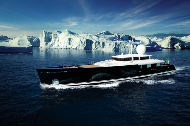 55m Galileo G Superyacht to be presented at the Monaco Yacht Show 2011 by Perini Navi Group