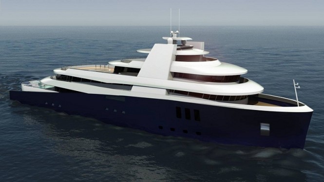 75m Motor yacht Arctic Whale by Kingship Marine