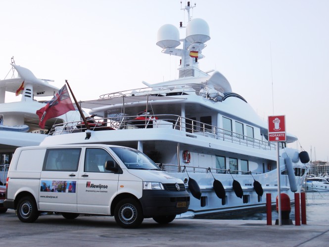 Alewijnse showcases energy efficiency for superyachts at the Monaco yacht Show