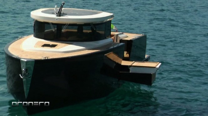 Alex Pirard Yacht Design - Oronero luxury yacht tender
