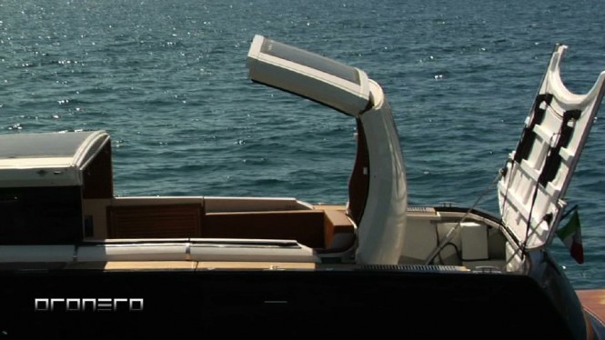 Alex Pirard Yacht Design - Oronero tender - detail