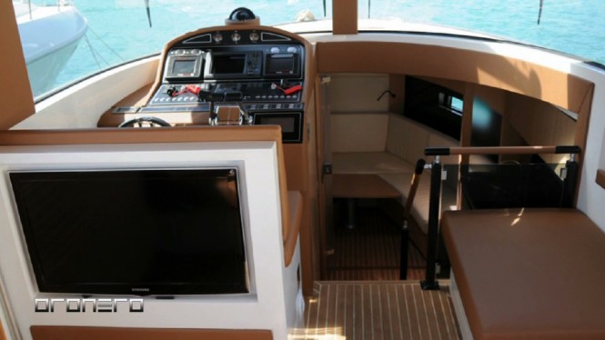 Alex Pirard Yacht Design - Oronero yacht tender interior