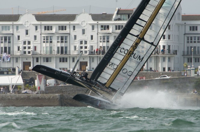 America's Cup AC World Series Plymouth – Day 2 an epic day of racing  © Ricardo Pinto 