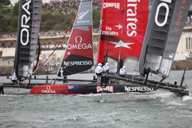 America's Cup World Series in Plymouth day 9 © 2011 ACEA Gilles Martin-Raget  