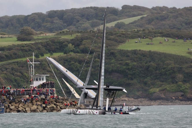 America's Cup World Series in Plymouth day 9 © 2011 ACEA Gilles Martin-Raget  