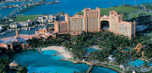 Atlantis Resort in Paradise Island, Bahamas