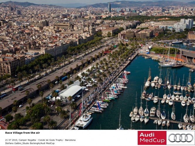 21 07 2010, Camper Regatta - Conde de Godo Trophy - Barcelona © Stefano Gattini_Studio Borlenghi/Audi MedCup