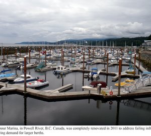 Bellingham Marine improves Canada's Powell River Marina – expand mooring space
