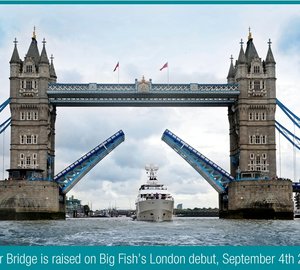 Luxury charter yacht BIG FISH in London