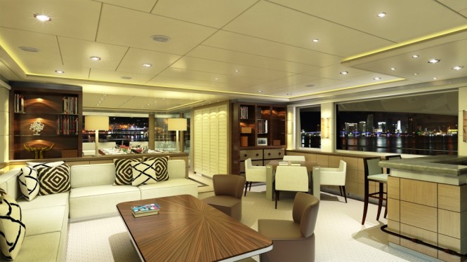 Catamaran Quaranta Salon