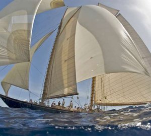 Classic sailing yachts gather in Porto Cervo for Veteran Big Boat Rally