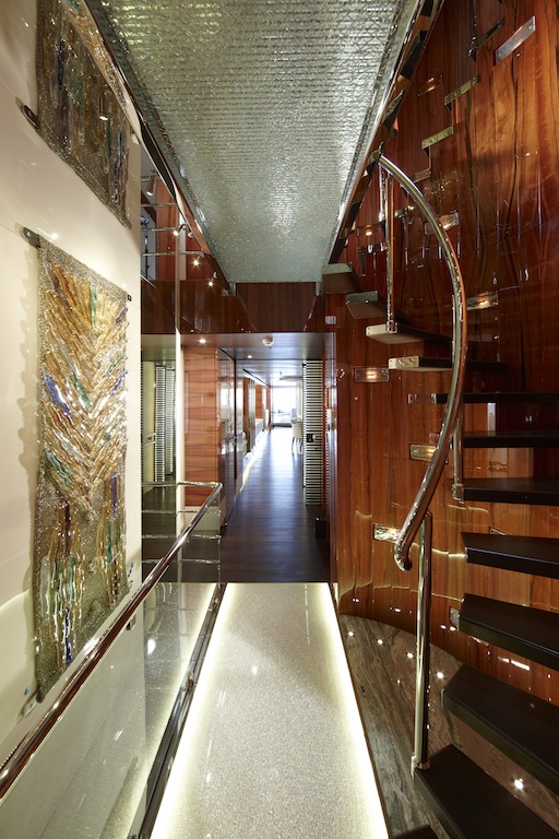 E&E yacht Staircase - Interior by Art-Line