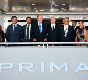 Environmentally friendly Columbus 177' motor yacht Prima awarded RINA Green Star Plus