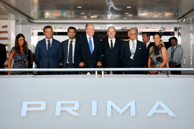 Environmentally friendly Columbus 177' motor yacht Prima awarded RINA Green Star Plus