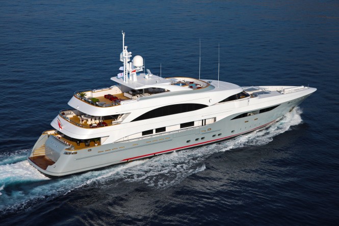 Environmentally friendly Columbus 177' superyacht Prima awarded RINA Green Star Plus