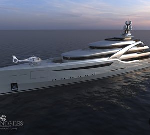 Icon Yachts 85m Britannia megayacht concept by H2 Design