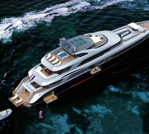 50m Jongert 500 LE motor yacht Bn433 by Azure Naval Architects and Guido de Groot