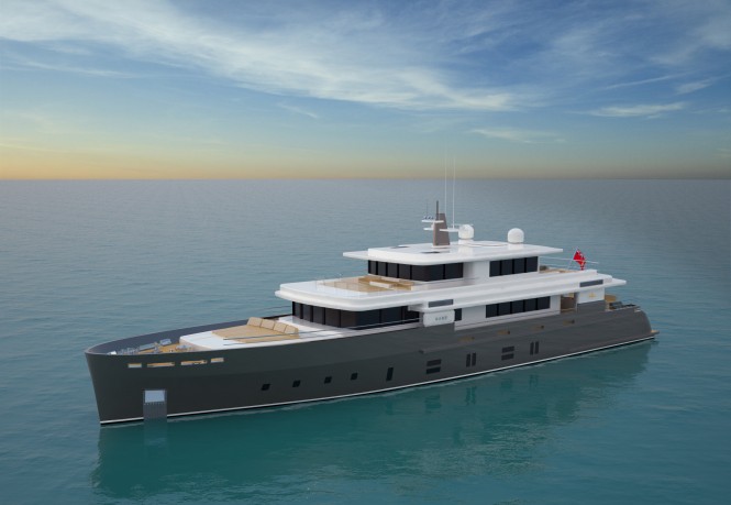Kingship's new unprecedented 'Essence' Yacht design concept with completely private Owner's deck