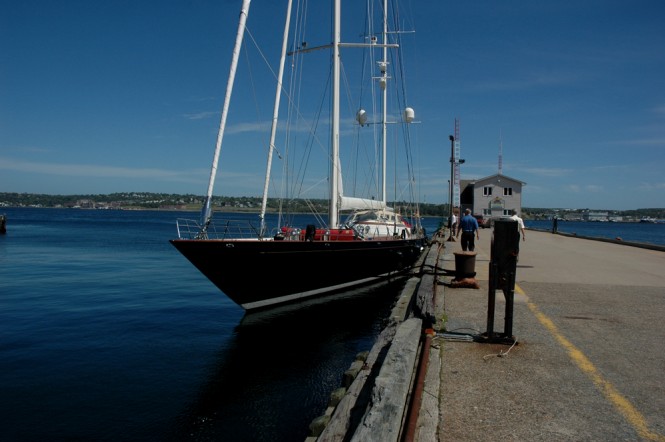 Luxury sailing yacht SCHEHERAZADE in Halifax, Nova Scotia – Photo Credit Brian William Hagell
