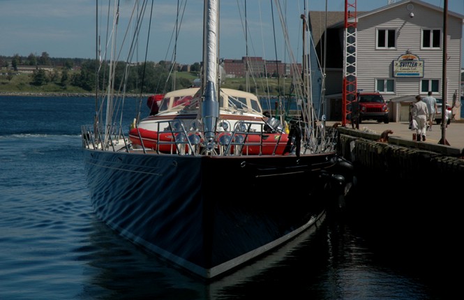 Sailing yacht SCHEHERAZADE in Halifax, Nova Scotia – Photo Credit Brian William Hagell