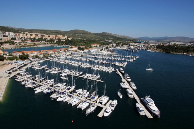 Mandalina Marina - one of the stunning charter destinations in Croatia and the first Croatian marina to hold 5 gold Anchors