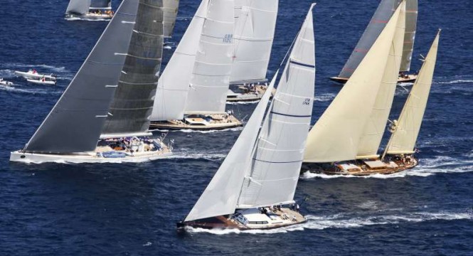 Maxi Yacht Rolex Cup 2011. Fleet. Credits Carlo Borlenghi Rolex