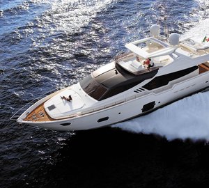 New Ferretti 870 motor yacht project