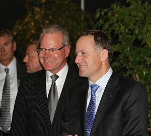 New Zealand Prime Minister opens Auckland International Boat Show