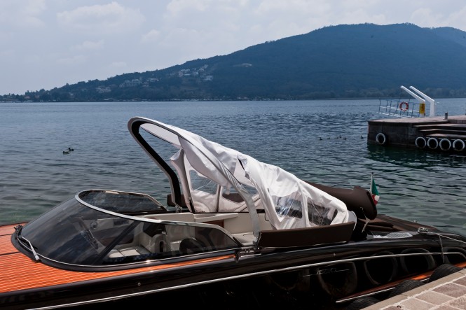 OPAC delivers retractable hood concept for RIVA ISEO yacht