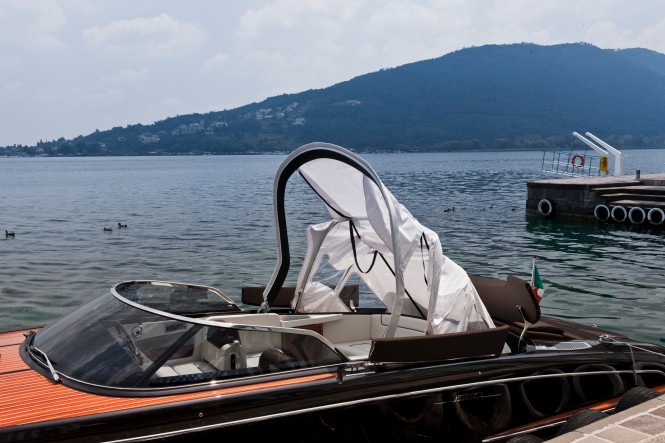 Opac delivers new custom shade concept for the Riva Iseo yacht tender