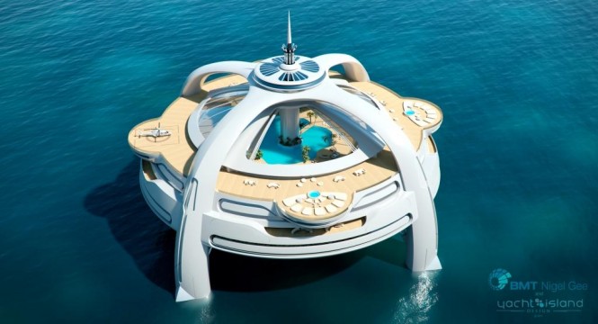 Project Utopia by BMT Nigel Gee and Yacht Island Design  