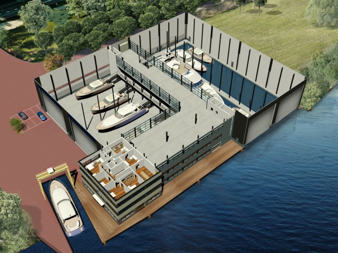 Rendering of the new Mulder yard